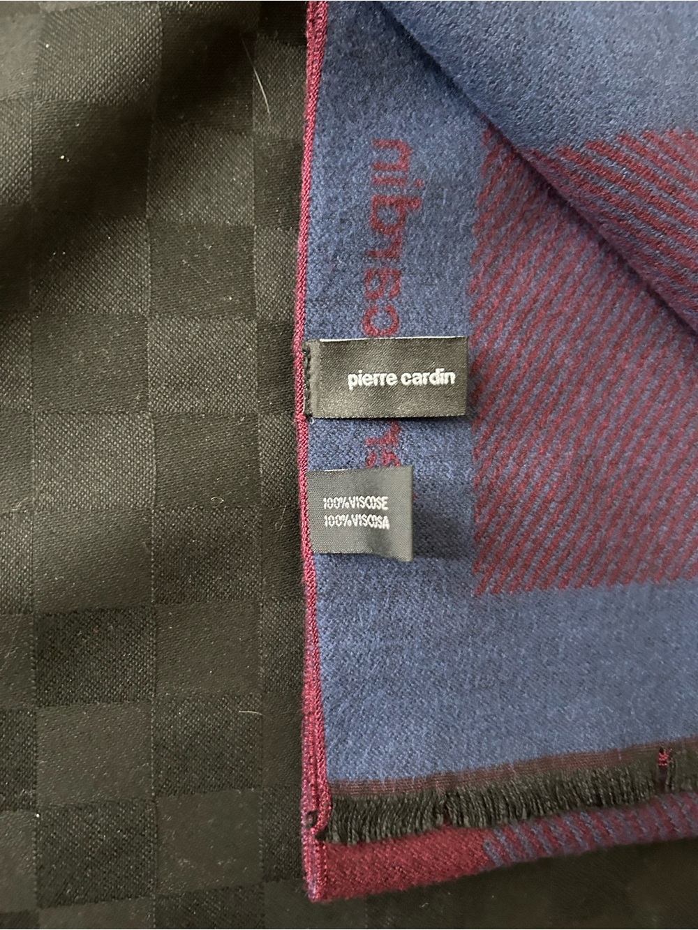 Pierre Cardin designer scarf
